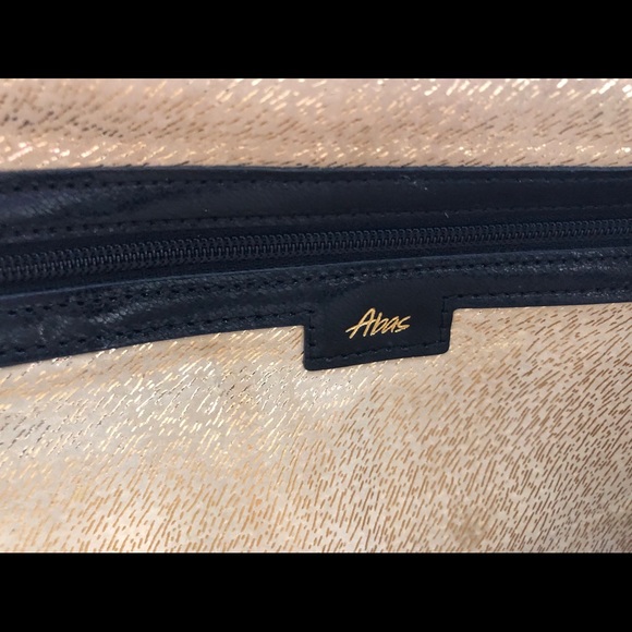 NWOT Patent Leather Snake Fold Over Clutch - Picture 6 of 12